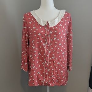 Lovely Disney Print Blouse